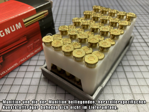 Munitionsentnahmehilfe für .357 Magnum Geco & S&B Patronen