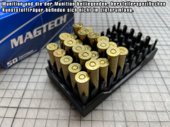 Munitionsentnahmehilfe für .357 Magnum Magtech Patronen